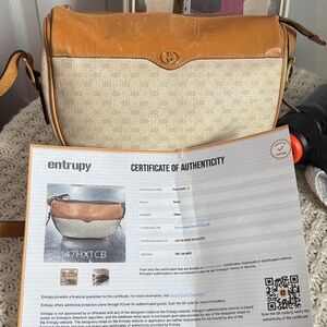 Authenticated Vintage Gucci Micro GG Bag